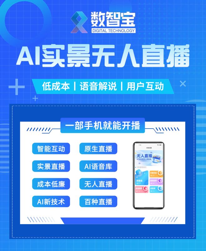 系统让普通商家轻松实现24小时躺赚直播尊龙凯时APP一部手机+AI无人直播(图2)