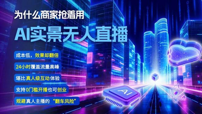 系统让普通商家轻松实现24小时躺赚直播尊龙凯时APP一部手机+AI无人直播(图5)